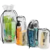 PVC Drawstring Bag With Cosmetic Products