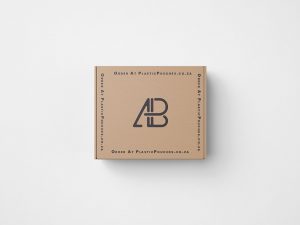 Custom Made Packaging Box With Logo Printed On The Top