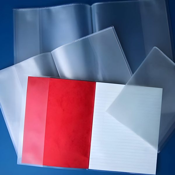 Plastic Pvc Book Covers In Different Colours
