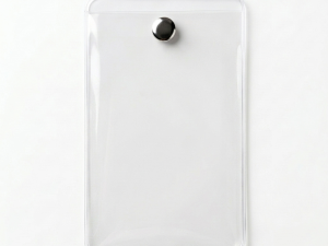 ID Pouch with Press Stud – Clear or Black