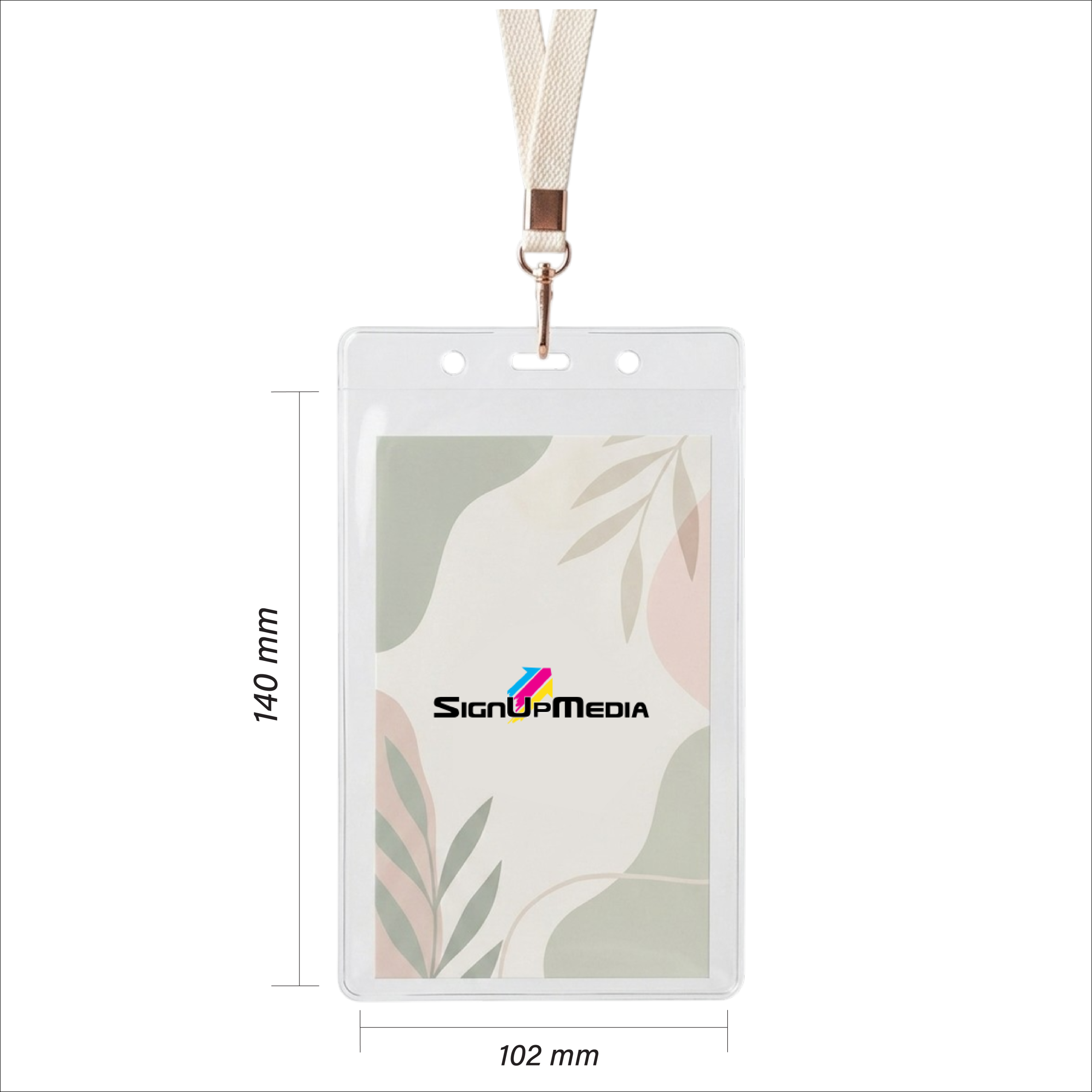 Lanyard Pouch 140 X 102 Portrait - Image 3