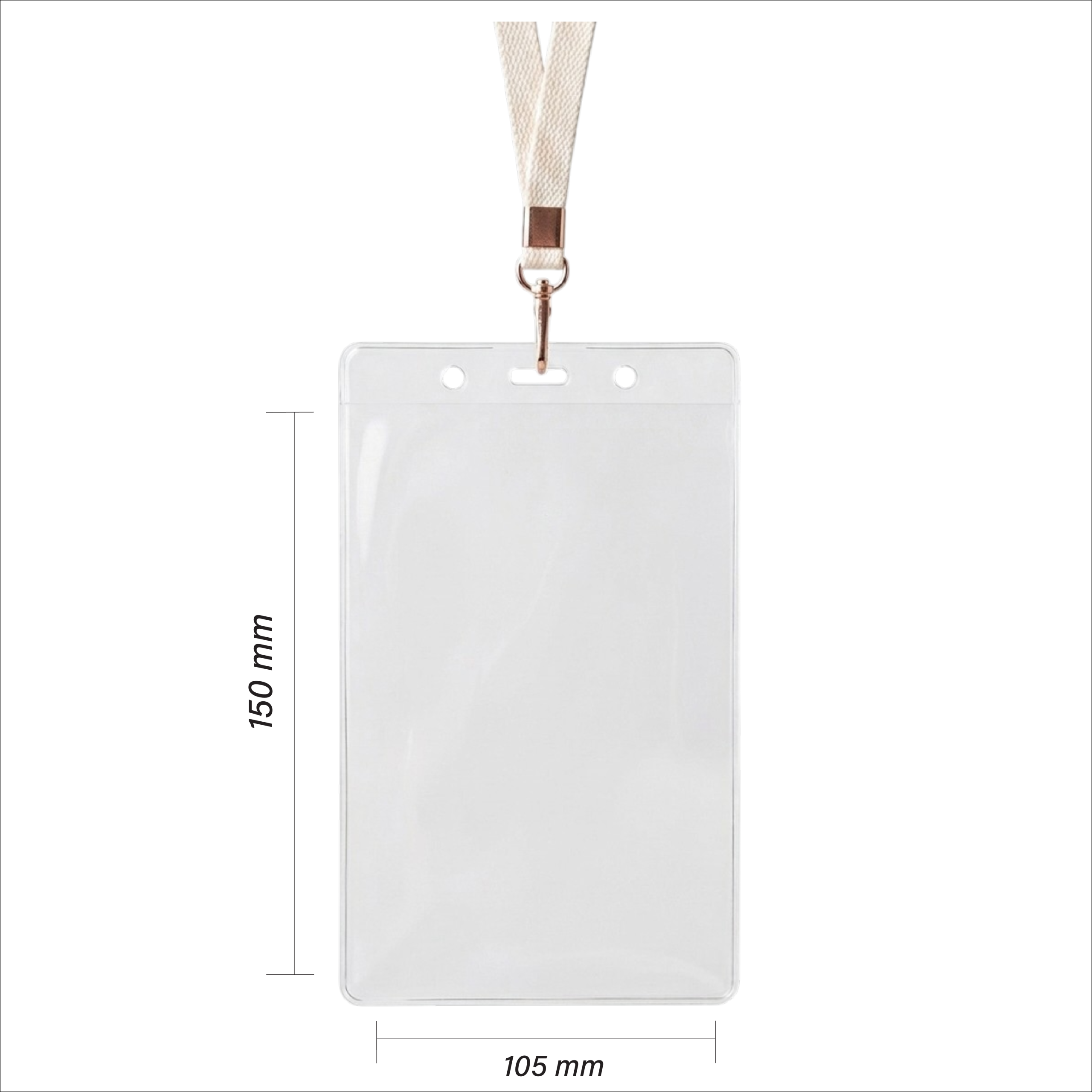A6 Lanyard Pouch 150×105 Portrait - Image 2